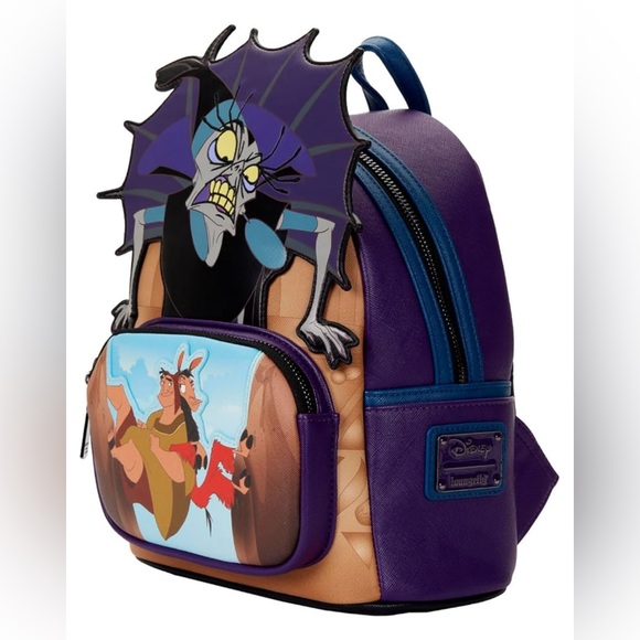 Loungefly Disney Villains Scene YZMA Mini Backpack - Picture 2 of 5